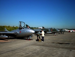 Jets im Flughafen D�bendorf
